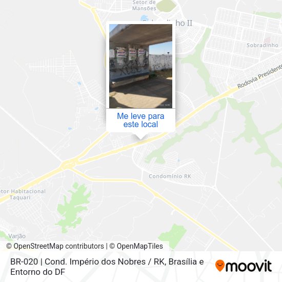 BR-020 | Cond. Império dos Nobres / RK mapa