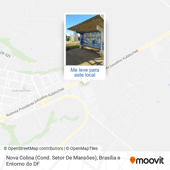 Nova Colina (Cond. Setor De Mansões) mapa