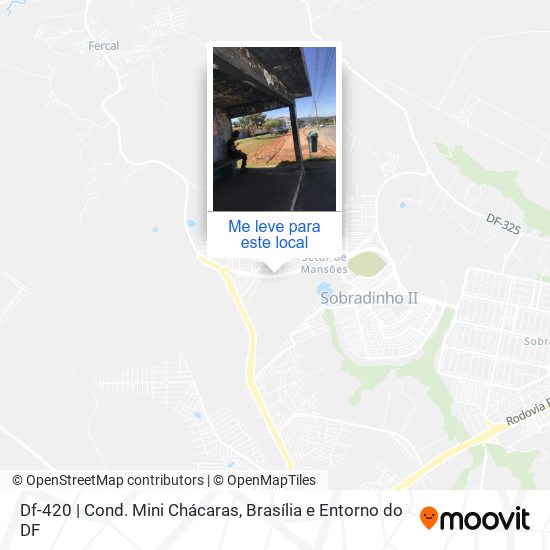 Df-420 | Cond. Mini Chácaras mapa