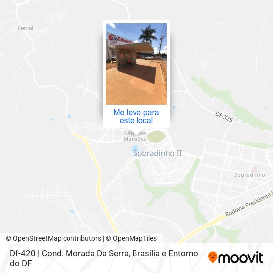 Df-420 | Cond. Morada Da Serra mapa