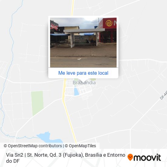Via Sn2 | St. Norte, Qd. 3 (Fujioka) mapa
