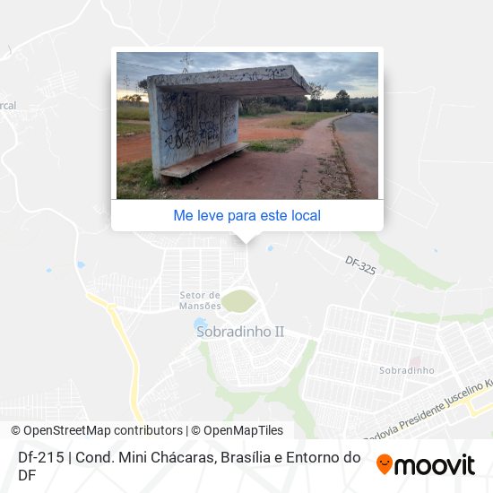 Df-215 | Cond. Mini Chácaras mapa