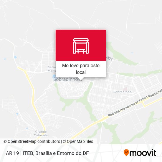 Ar 19 (Acesso Ao Iteb) mapa