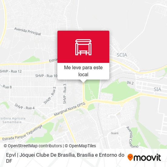 Epvl | Jóquei Clube De Brasília mapa