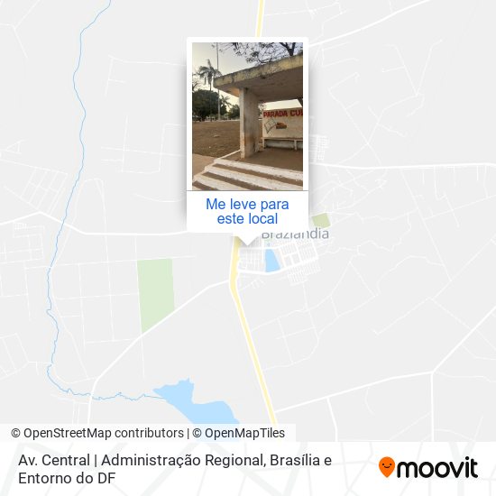 Av. Central | Administração Regional mapa