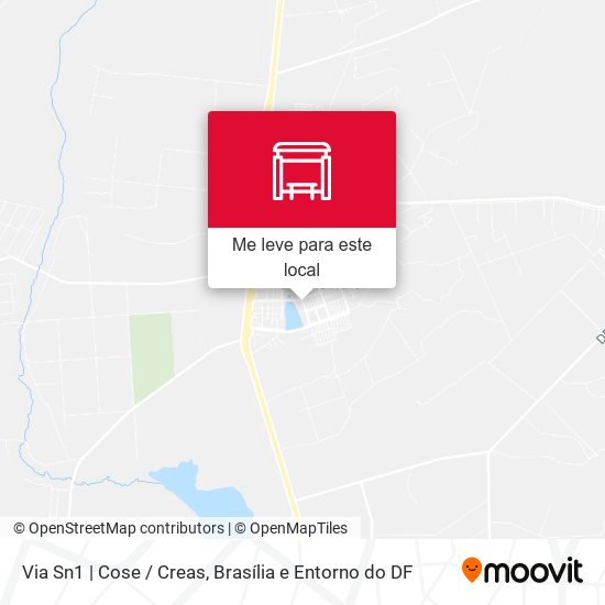 Via Sn1 | Cose / Creas mapa