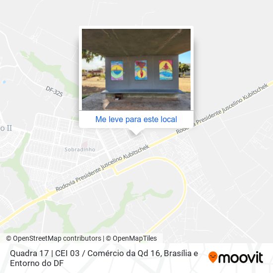 Quadra 17 | CEI 03 / Comércio da Qd 16 mapa