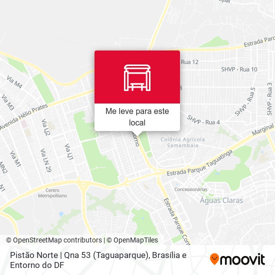 Pistão Norte | Qna 53 (Taguaparque) mapa