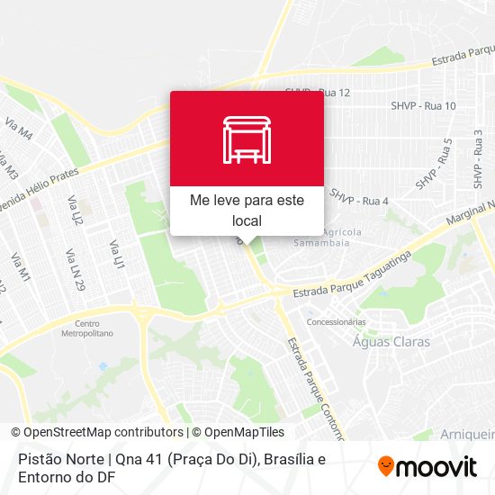 Pistão Norte | Qna 41 (Praça Do Di) mapa