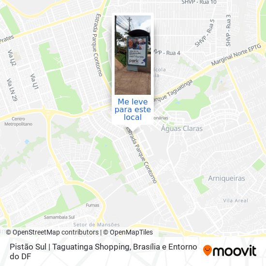 Pistão Sul | Taguatinga Shopping mapa