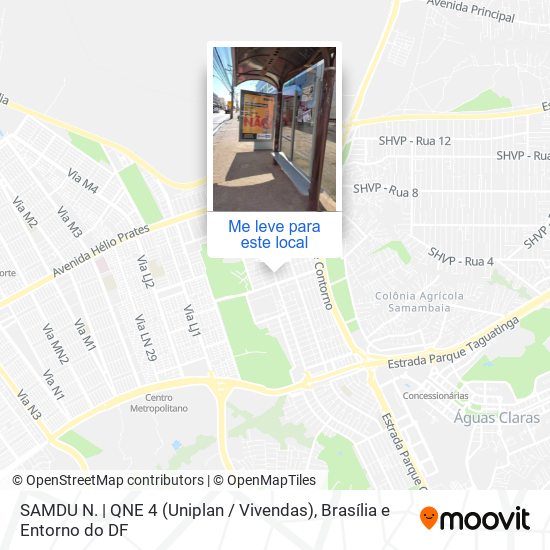 Samdu Norte | Qne 4 (Uniplan / Vivendas) mapa