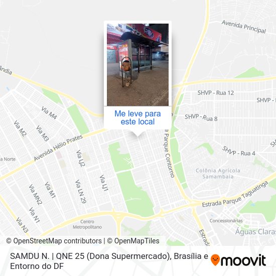 SAMDU N. | QNE 25 (Dona Supermercado) mapa