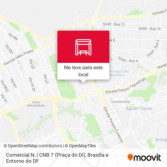 Comercial N. | CNB 7 (Praça do DI) mapa