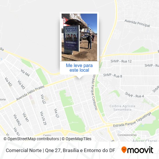 Comercial Norte | Qne 27 mapa