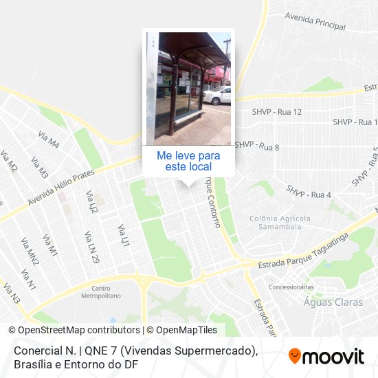 Conercial N. | QNE 7 (Vivendas Supermercado) mapa