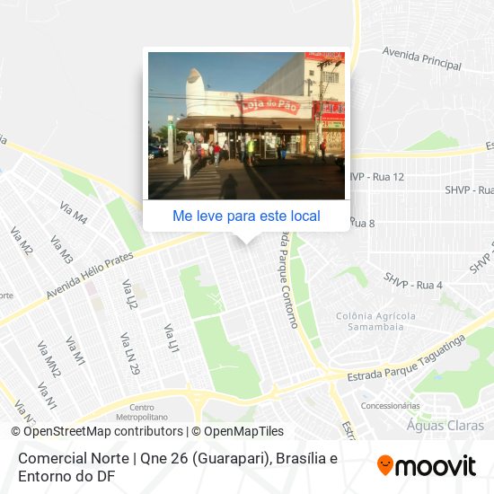 Comercial Norte | Qne 26 (Guarapari) mapa