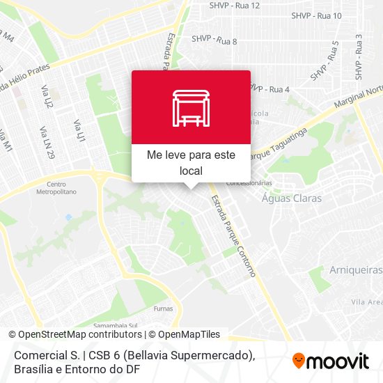 Comercial Sul | Csb 6 (Bellavia) mapa