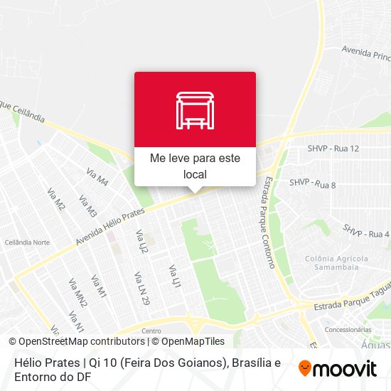 Hélio Prates | Qi 10 (Feira Dos Goianos) mapa