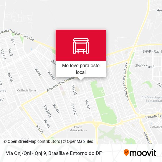 Via Qnj/Qnl - Qnj 9 mapa