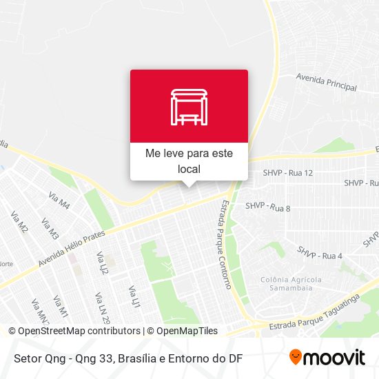 Setor Qng - Qng 33 mapa