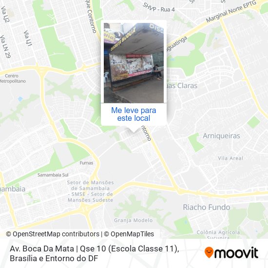 Av. Boca Da Mata | Qse 10 (Escola Classe 11) mapa