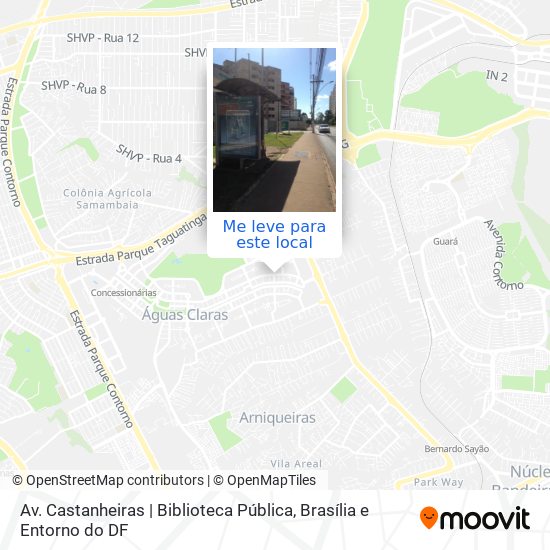 Av. Castanheiras | Biblioteca Pública mapa