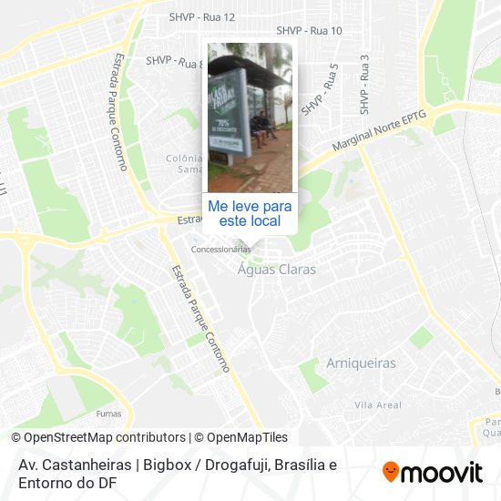 Av. Castanheiras | Bigbox / Drogafuji mapa