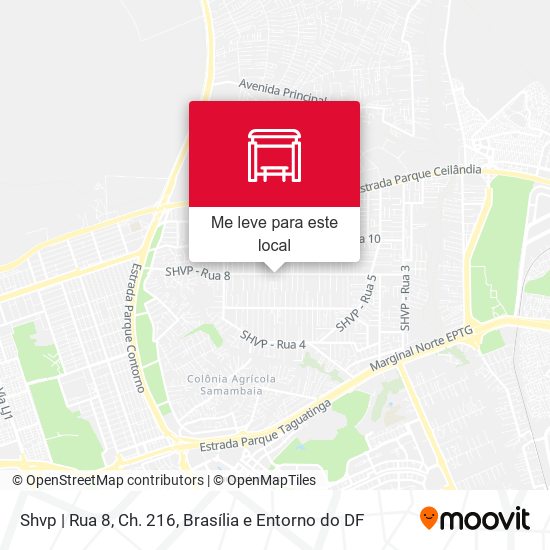 Shvp | Rua 8, Ch. 216 mapa