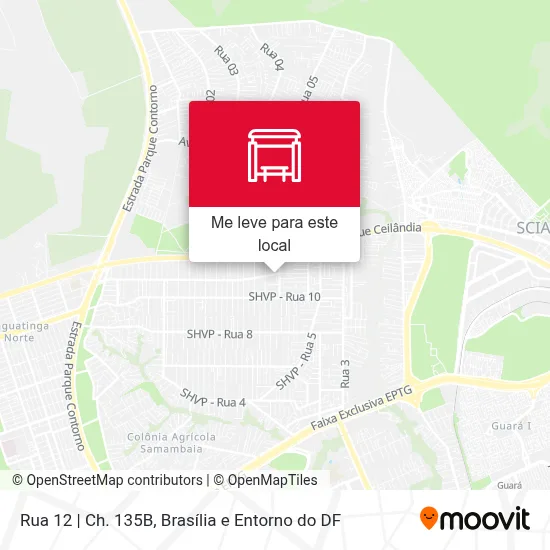 Rua 12 | Ch. 135B mapa