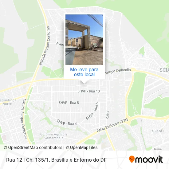 Rua 12 | Ch. 135/1 mapa