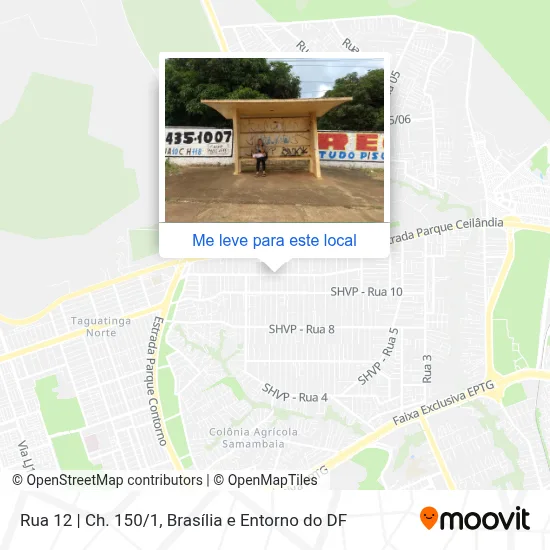 Rua 12 | Ch. 150/1 mapa