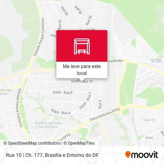 Rua 10 | Ch. 177 mapa