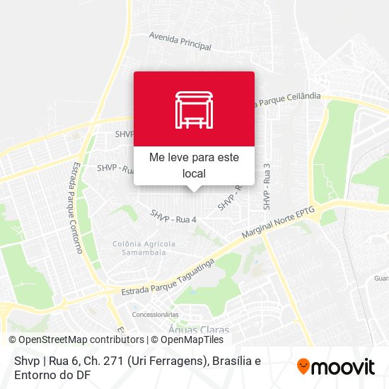 Shvp | Rua 6, Ch. 271 (Uri Ferragens) mapa
