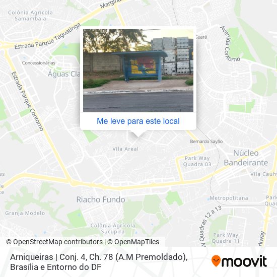 Arniqueiras | Conj. 4, Ch. 78 (A.M Premoldado) mapa