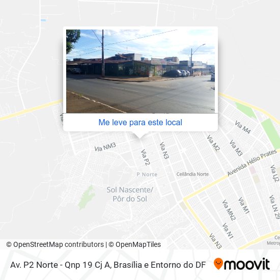 Av. P2 Norte - Qnp 19 Cj A mapa