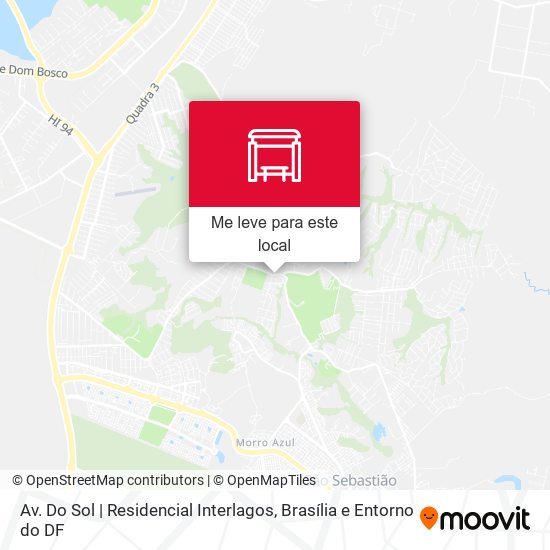 Av. Do Sol | Residencial Interlagos mapa