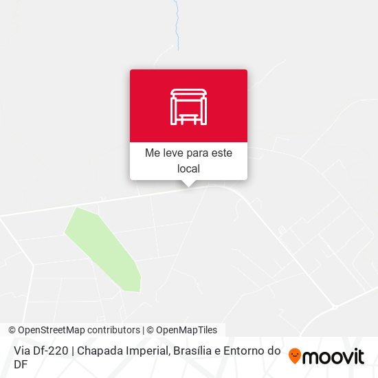 Via Df-220 | Chapada Imperial mapa
