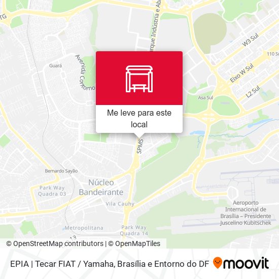 EPIA | Tecar FIAT / Yamaha mapa