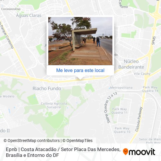 Epnb | Costa Atacadão / Setor Placa Das Mercedes mapa