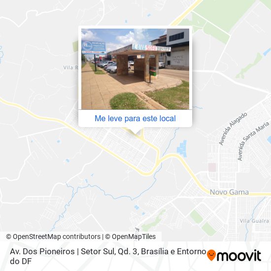Av. Dos Pioneiros | Setor Sul, Qd. 3 mapa