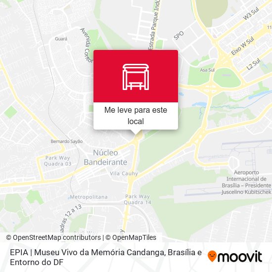 EPIA | Museu Vivo da Memória Candanga mapa