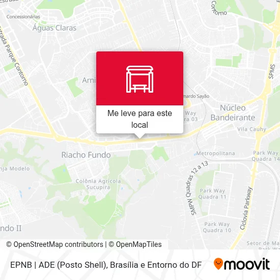 EPNB | ADE (Posto Shell) mapa