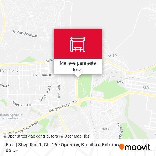 Epvl | Shvp Rua 1, Ch. 16 «Oposto» mapa