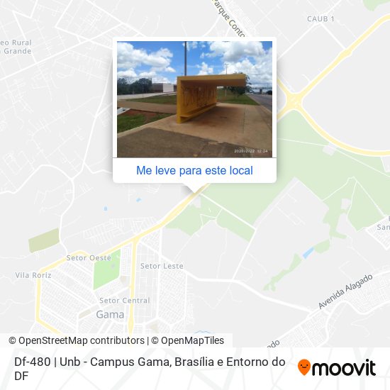 Df-480 | Unb - Campus Gama mapa