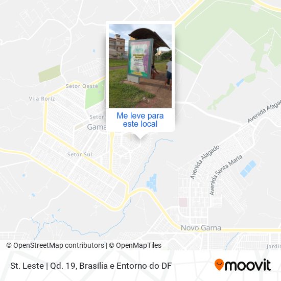 St. Leste | Qd. 19 mapa