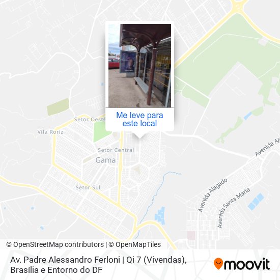 Av. Padre Alessandro Ferloni | Qi 7 (Vivendas) mapa