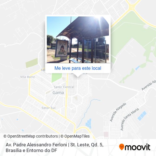 Av. Padre Alessandro Ferloni | St. Leste, Qd. 5 mapa