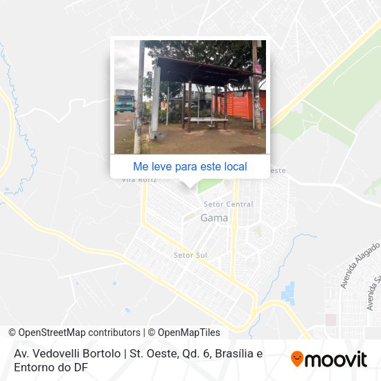 Av. Vedovelli Bortolo | St. Oeste, Qd. 6 mapa