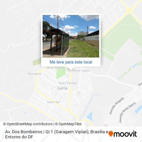 Av. Dos Bombeiros | Qi 1 (Garagem Viplan) mapa