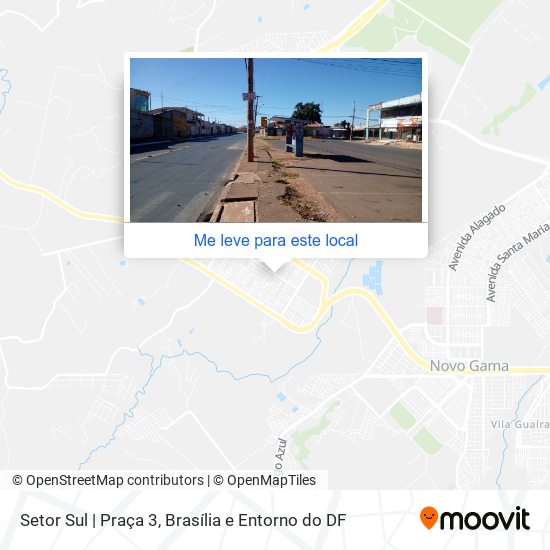 Setor Sul | Praça 3 mapa